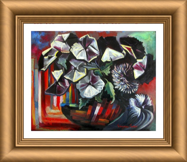 Stylized flowers